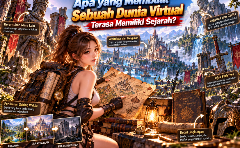 Apa yang Membuat Sebuah Dunia Virtual Terasa Memiliki Sejarah?